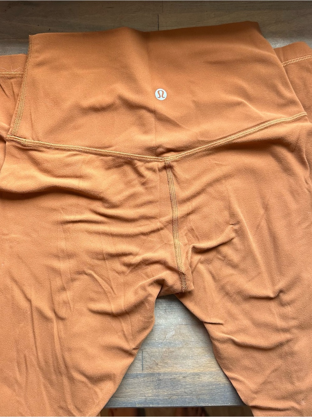 lululemon athletica High-Waist Leggings in Rust Orange